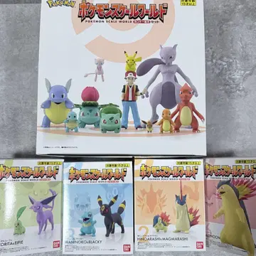 포켓몬 스케일 월드 간토 지방 세트 & 조토 지방 1 2 3 6
