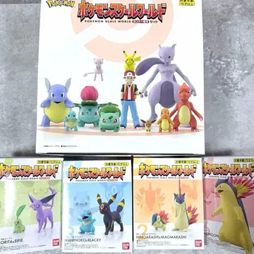포켓몬 스케일 월드 간토 지방 세트 & 조토 지방 1 2 3 6