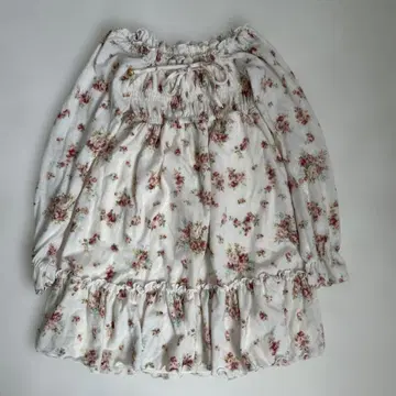 Liz Lisa 꽃무늬 긴팔 미니 원피스