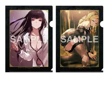 극장판 오버로드 성왕국편 클리어 파일 세트 나베랄 & 솔루션