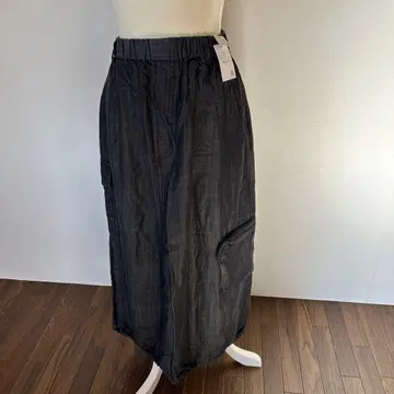 포켓 부착 롱 스커트 vin 라슈드 야마다야 미사용 새상품