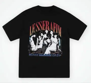 르세라핌 peaches 티셔츠 M 사이즈