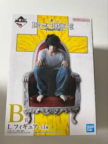 DEATH NOTE 데스노트 제일복권 B상 L 피규어