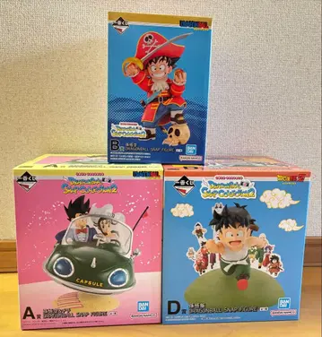 드래곤볼 스냅 컬렉션 2 A상 B상 D상 피규어 세트
