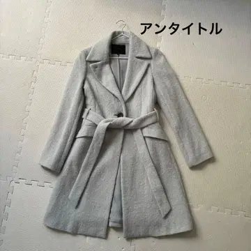 UNTITLED 알파카 양모 코트 사이즈 2