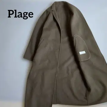 [ Plage ] 해밀턴 테일러드 코트 카키 38