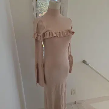 프릴 니트 원피스 Rady 28