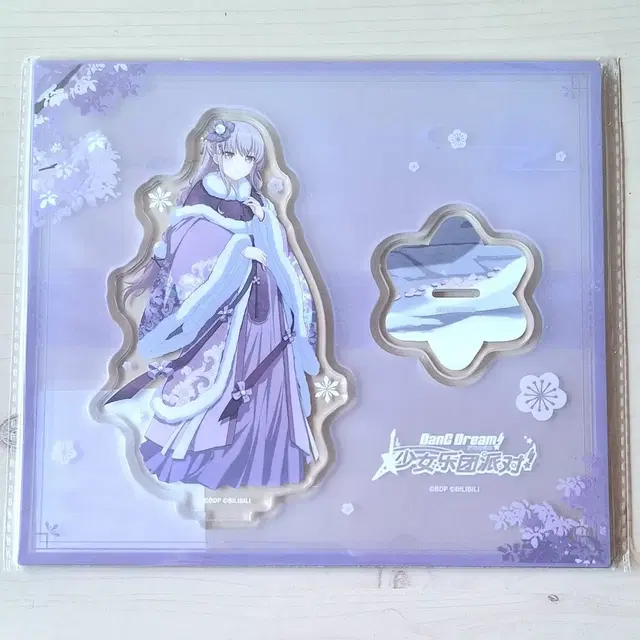 뱅드림 미나토 유키나 아크릴 스탠드 디오라마 중국 한정 총선거 로젤리아