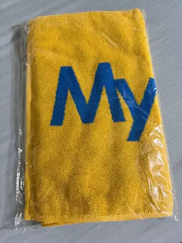 [미개봉 새상품] My Hair is Bad 복각 로고 타월