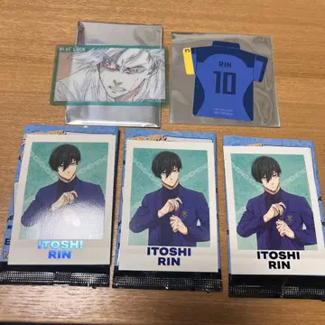 블루 록 전시회 이토시 린 파샤코레 특전 스티커 클리어 시트