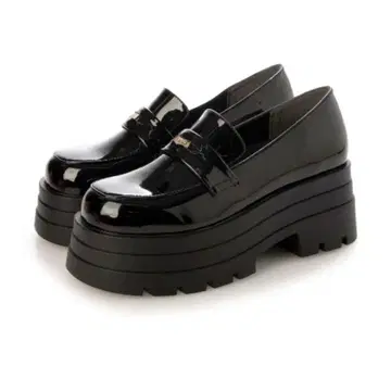 EVOL 통굽 에나멜 코인 로퍼 IZ5780