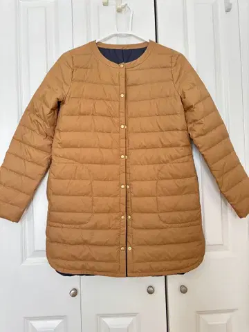 고급 여성용 이너 다운 라이트 다운 다운 자켓 미사용 새상품