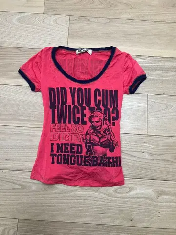 d.i.a T셔츠 레이스업 정품 레어 헤이세이 갸루 y2k GAL