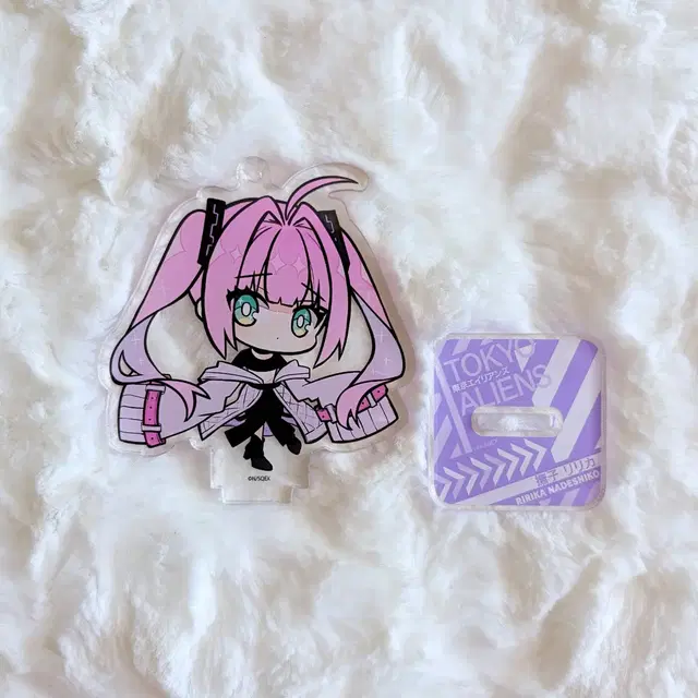 도쿄에일리언즈 도엘리 나데시코 리리카 뮤지엄 미니 트레이딩 아크릴 스탠드