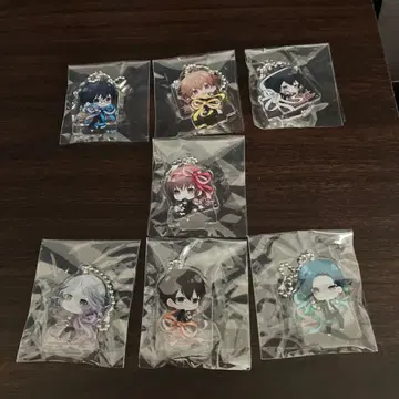 수란 digit 스텔라워스 아크릴 스탠드 키체인 7점