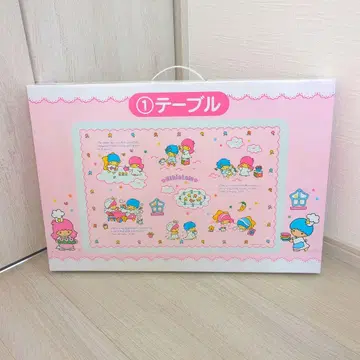 키키&라라 행운 복권 테이블 미니 파우치 거울&빗 산리오