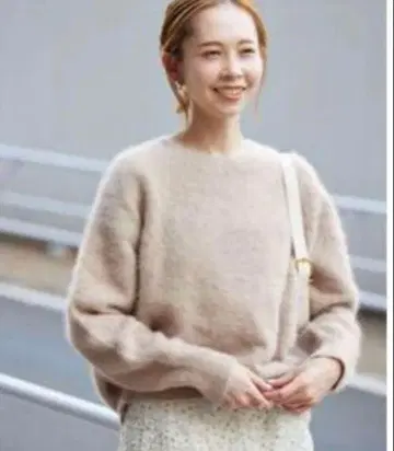 SLOBE IENA 폭스 캐시미어 풀오버 슬로브 이에나 니트