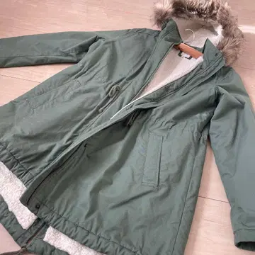 GAP 카키 모즈 코트