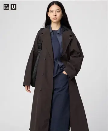 UNIQLO U 스텐 칼라 롱 코트