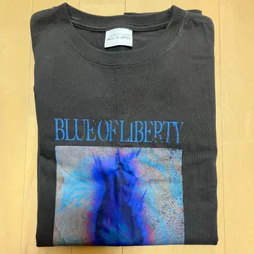 쿄모토 타이카 BLUE OF LIBERTY T셔츠