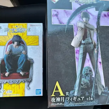 제일복권 DEATH NOTE 데스노트 A상 야가미 라이토 피규어 B상 L