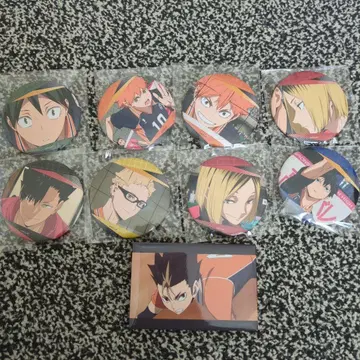 하이큐!! 백면상 캔뱃지 세트 vol.4 전 8종 외