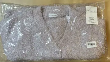 SNIDEL HOME 라메 샤기 가디건