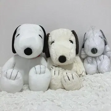 SNOOPY 스누피 봉제 인형 3세트