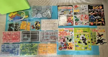 [ LaQ 묶음 판매 ] 약 3.0kg 케이스, 설명 도서 6권 포함