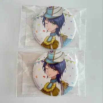 프리파라 마루쿠지 코요이 스에요시 캔뱃지 2개 세트