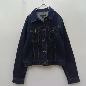 [ 유니클로 ] 데님 자켓 다크 블루 [ L ] G 새상품급 여성용