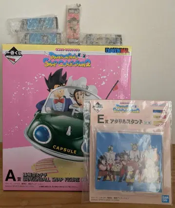 제일복권 드래곤볼 SNAP COLLECTION2 A상 손오공&치치 외