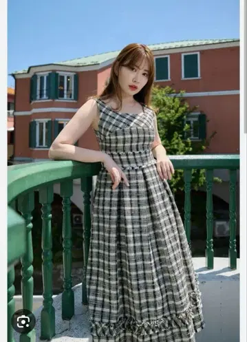 herlipto Summer Tweed Midi Dress M 사이즈
