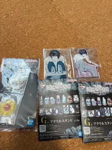 DEATH NOTE 제일복권 G상 H상 L세트