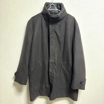 블랙 스텐카라 코트