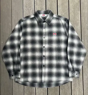 BEN DAVIS 체크 플란넬 셔츠