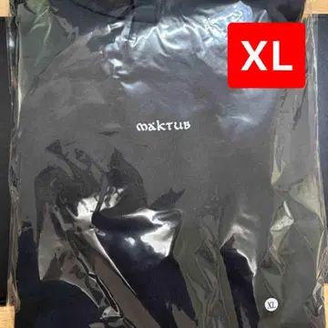 JJJ maktub 후드티 hoodie 후드티 미개봉 새상품 XL 사이즈