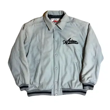 AVIREX 카라 부착 바시티 자켓 New York varsity