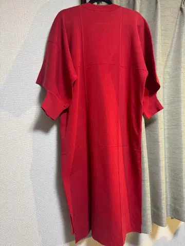 새상품 plain people 빨간색 니트 원피스