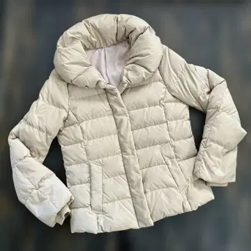 무인양품 베이지 다운 자켓