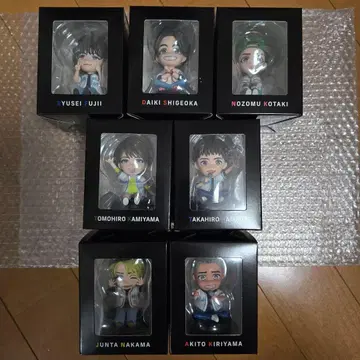 WEST. 10주년 기념전 간사이 칠색 남자 대축제 피규어 7체 세트