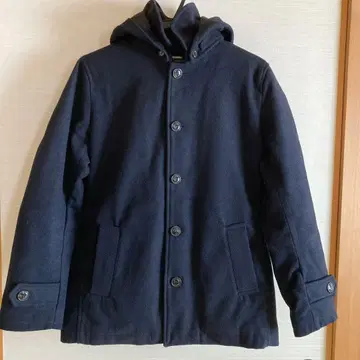 HARVARD 후드 부착 코트 블랙 M