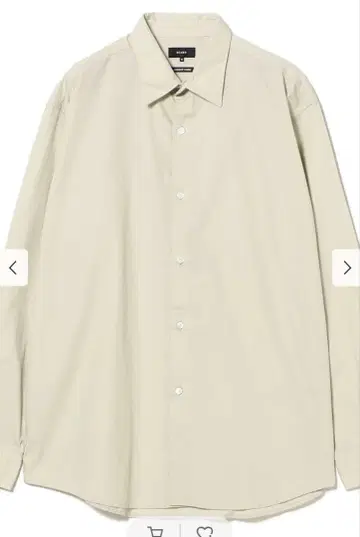 BEAMS 베이직 셔츠 베이지