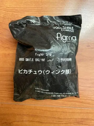 figma 레드 포켓몬 센터 예약 특전 피카츄(윙크 얼굴) 미개봉