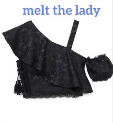 melt the lady 자카드 상의