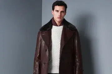 dunhill 2016-2017aw 가죽 코트