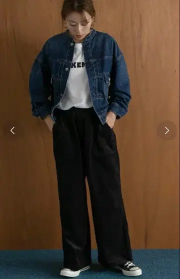 어반 리서치 Sonny Label 코듀로이 베이커 이지 팬츠