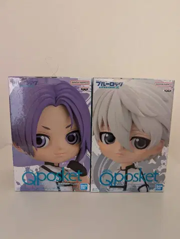 Qposket 블루 록 피규어 세트