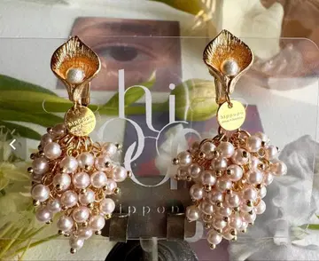 hippopo 핸드메이드 귀걸이 펄