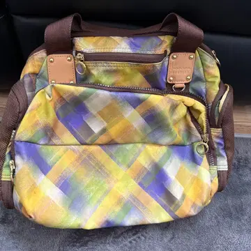 레어 카나나 프로젝트 핸드백 백팩 2way A4 다색 체크 무늬
